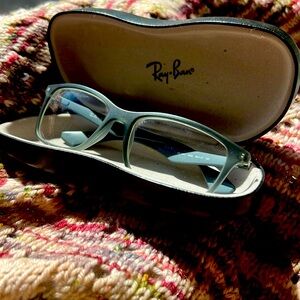 Ray-Ban Eyeglasses Frames RB7047 5196 Matte Black Rectangular Full Rim 54-17-140